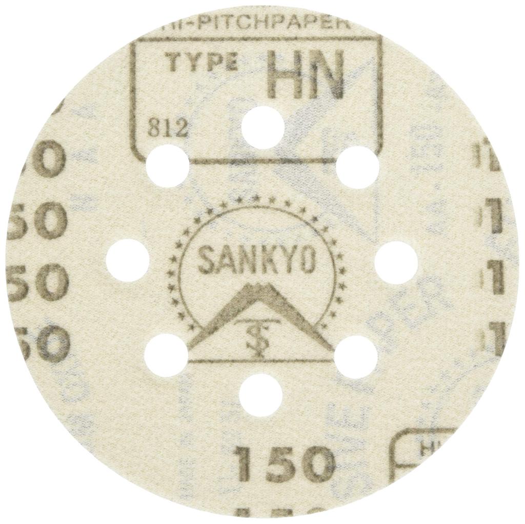 Makita Sanding Disc #150 125mm Outer Diameter Dust Extraction Hole 5 Pieces