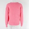 2023 Autumn/Winter Women's V-neck Twist Slim-fit Sweater Pullover Sweater