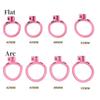 26 New Diamond Stud Male Chastity Cage 4 Free Rings Dual Soft Spikes CB Lock Penis Restraint for Men Adult Intimate Sex Toy 18+