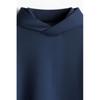 H M Sports Hoodie Loose Fit dryMove Navy Blue