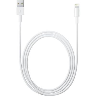 MasterStor 2m High Quality Extra Thick Data Charging Cable for6Plus, 6, 5s, 5c, 5 for iPad & iPod (White)