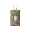 Floral Design Wet Tissue Storage Bag Portable Hanging Napkin Case  Stroller Use