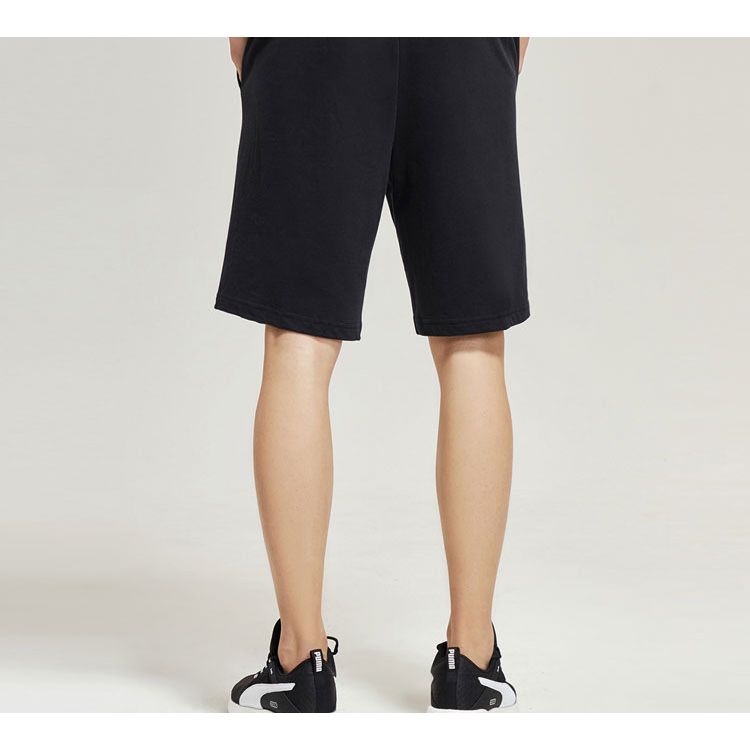 Puma Logo Breathable Sports Shorts Men Bottoms Black 844799-01