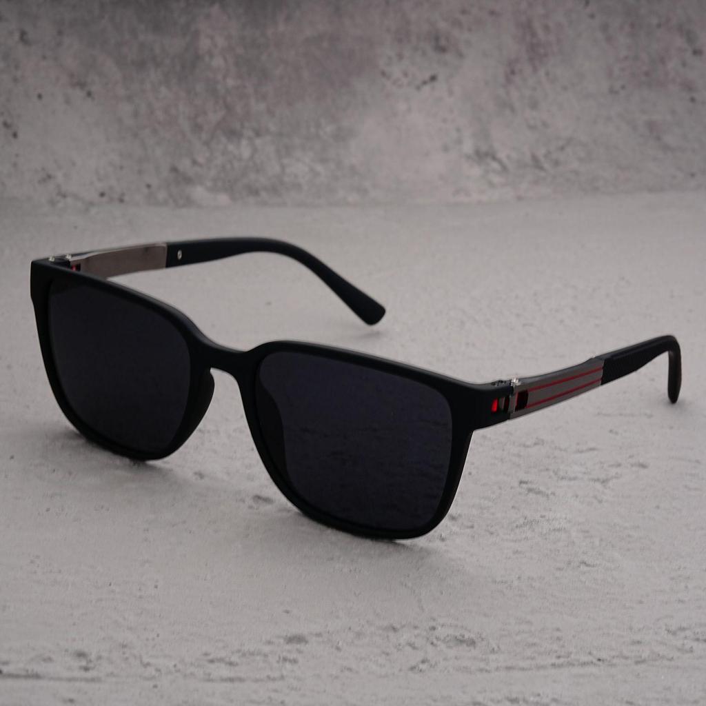 25 New Men's European-American Polarized Square Sunglasses for Travel, Driving & Outdoor Sports