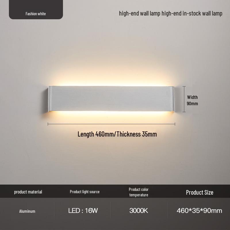 Nordic Minimalist Wall Sconce for Living Room & Bedroom