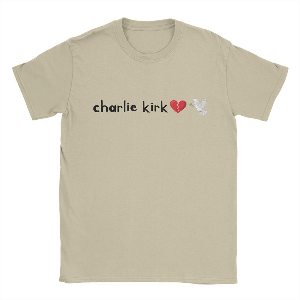 Charlie Kirk T Shirt Summer  Harajuku T Shirts Men Cotton O Neck Plus Size 5XL Clothing Short Sleeve Y2K Funny Tshirt