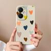 For Vivo Y27 4G 5G Phone Case Love Heart Soft Smooth Liquid Silicone Camera Protection Back Cover For Vivo Y 27 Funda Shell