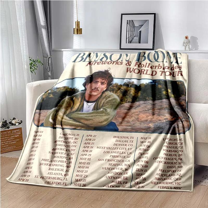 Benson Boone Decke,Sänger Musik Schöne Dinge Decken,Sofa Bett Auto Wohnzimmer Schlafzimmer Decken,Decke,frazad,coperta