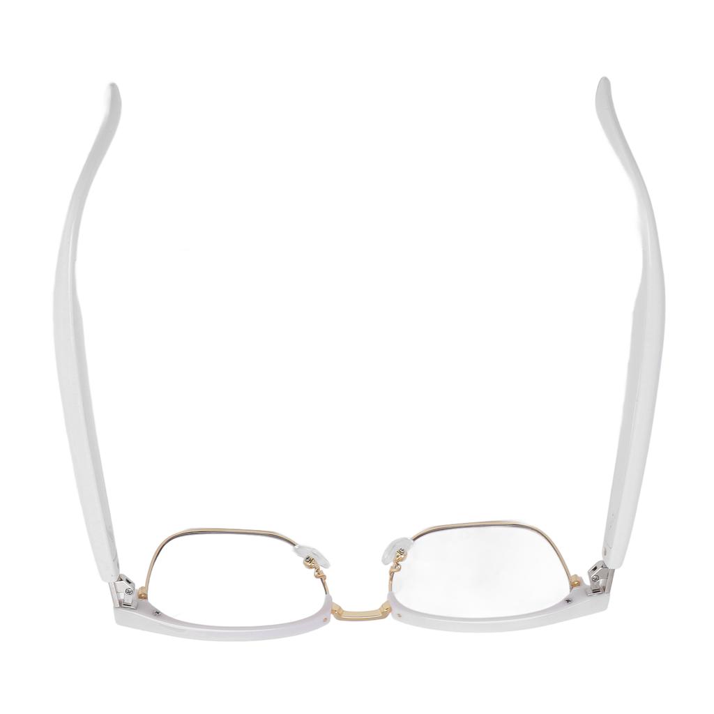 Smart Glasses for Men Women Wireless Bluetooth Glasses Multifunctional for Driving Music Calls White