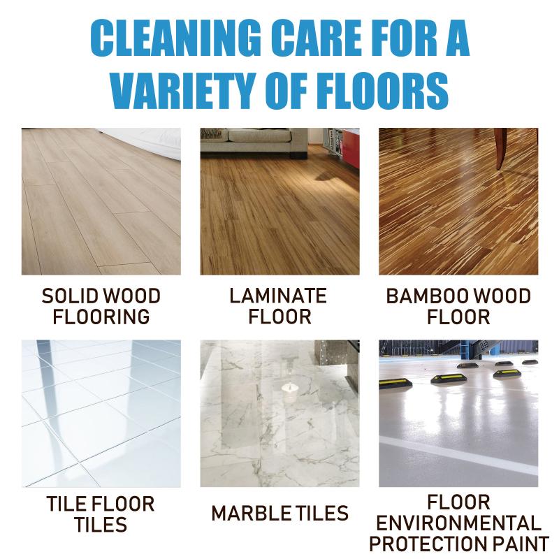 Jakehoe Floor Cleaning Tablets, Home Wood Marble Floor Gentle Cleaning Remove Stains Polishing Brightening