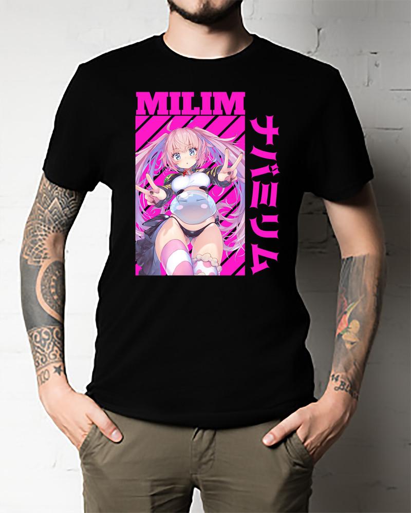 

That Time I Got Reincarnated As a Slime Lord of Tempest Milim Unisex T-shirt Tops Tee 3XL