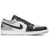 Air Jordan 1 Low Shadow Toe Men Sneakers Grey Light-Smoke-Grey Black 553558-052