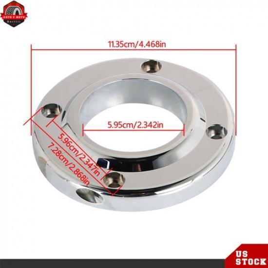 Billet Aluminum Steering Column Swivel Floor Mount for 2" Columns SBC BBC 350