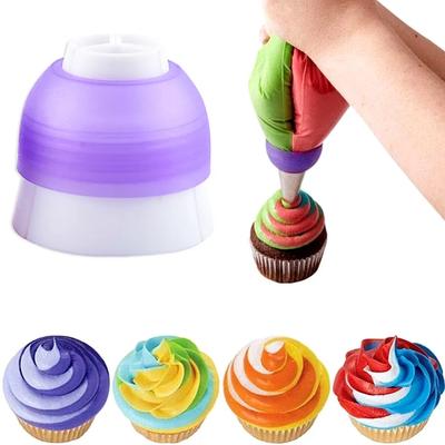 Tulipánové zdobící špičky konvertor Nerezová ocel List Květ Krém Cukrářský tip Kuchyň Cupcake Dort Zdobící nástroje