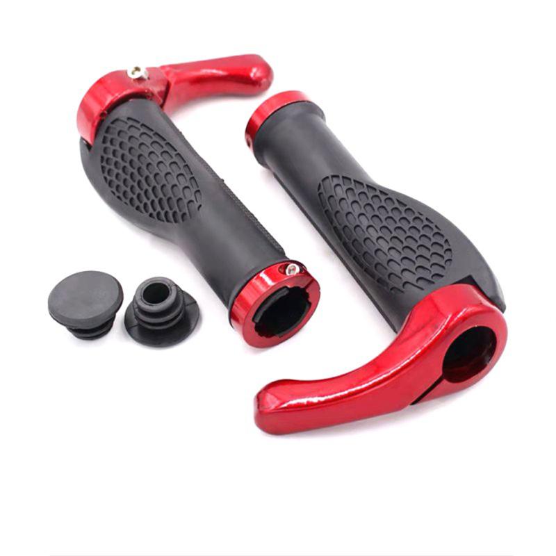 1 Pair Alloy Bicycle Engineering Handle Lock-on Handlebar Cover Handle Bar End Carbon Handlebar