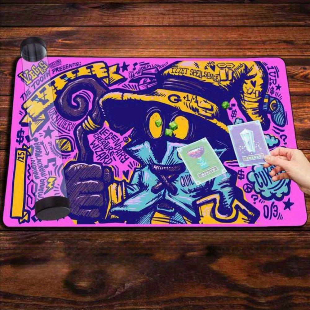 Large Tcg Card Game Playmat Gaming Mouse Pad Nonslip Desk Mat Trading Card Tabletop Games Mause Mousepads Mice Deskmats