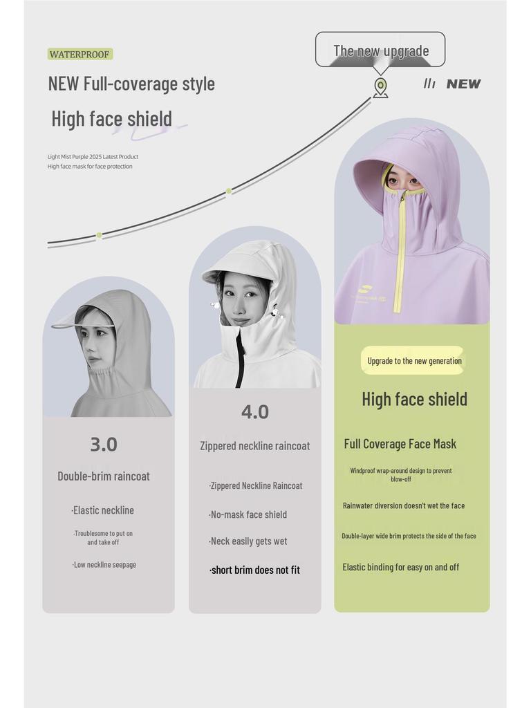 Universal Electric Vehicle Raincoat: Riot-Proof, Oxford Cloth, Unisex Poncho, Plus Size, Long Style Motorcycle Cover