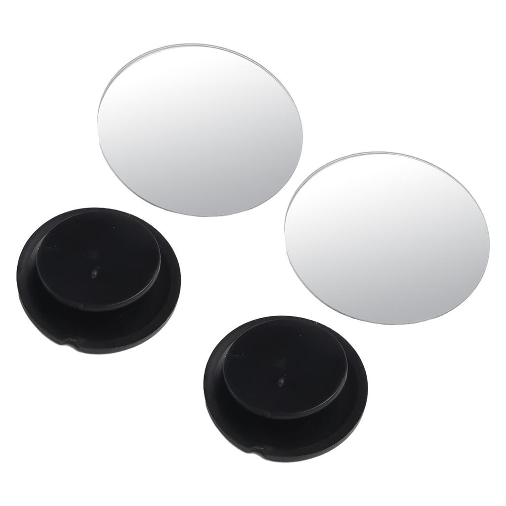 2Pcs Car Mirror Convex Mirror Blind Spot Auto Rearview Mirror Wide Angle Mirrors Small Round Mirror Car Accessories