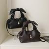 Cloud-shaped Handbag with Bow Detail, Crossbody Bag, Fashionable Shoulder Bag, Dumpling-shaped Bag