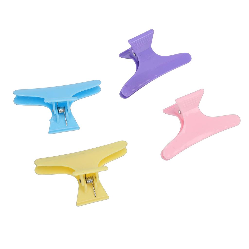 Hair Clips for Styling Sectioning Cutting Coloring Hair Claw Clips Clamps with Fixed Teeth 3.2 Inch 24 Pieces
