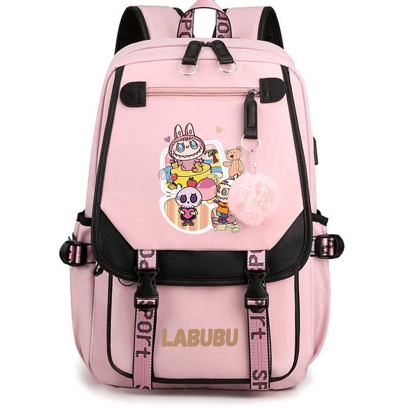 2024 New Labubu Labubu Primary School Schoolbag Boys 1236 Grade Boys Children Backpack