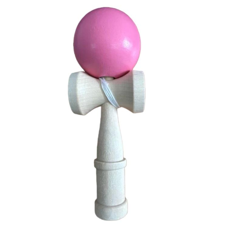 1 Set Wooden Sword Ball Toy Wooden Skill Sword Cup Ball Games Educational Outdoor Funny Toys For Children  Sports Birthday Gift