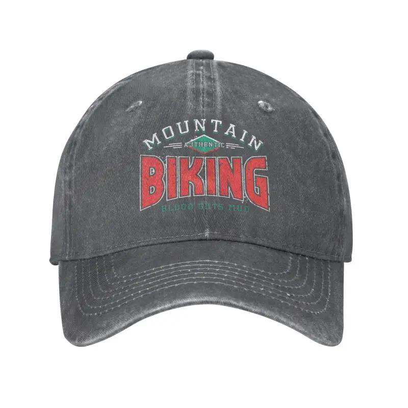Personalized Cotton Vintage Mountain Biking Baseball Cap Sports Women Men's Adjustable MTB Dad Hat Autumn