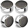 4Pcs Bathroom Faucet Aerator Replacement - 15"/16" 24mm Kitchen Bathroom Sink Attachment High Flow Aerator for Sink Faucet Aerators M24 Male Thread