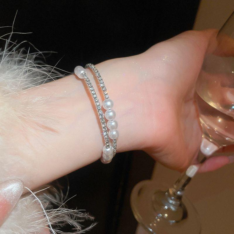 Europe and America Cross Border Cool Style Cable Stitch Bracelet Minimalist Fancy Elegant Bracelet Affordable Luxury Fashion Girlfriends Bracelet Bracelet-Silver Hb4169