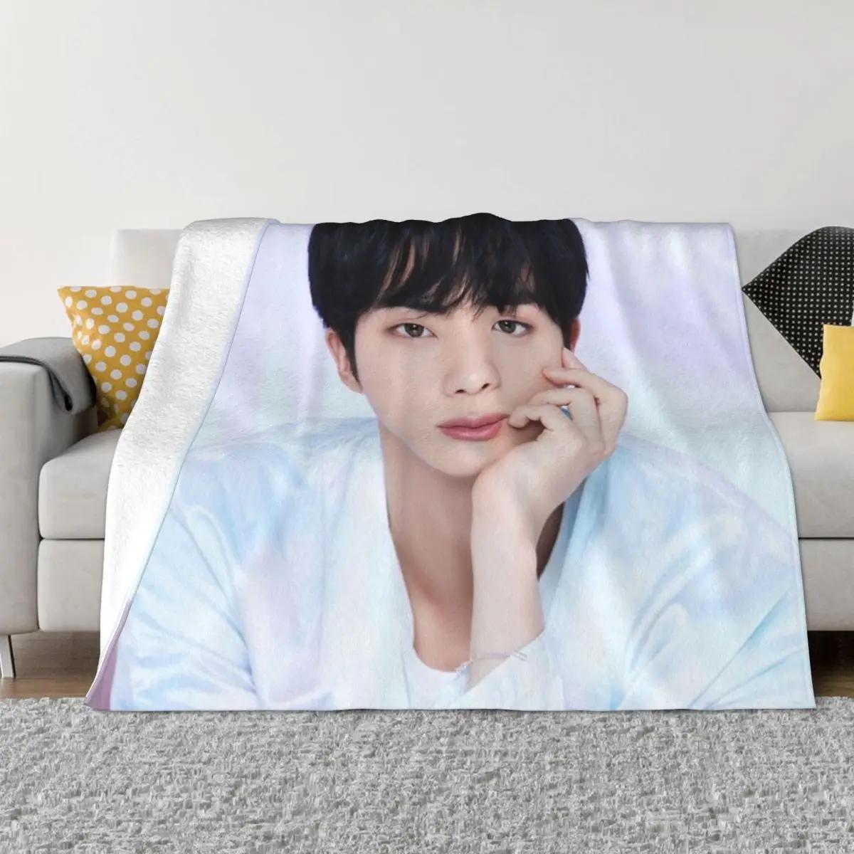 Плед TS BE JIMIN 2, детский плед, односпальный плед, королевский плед, фланелевый плед, пушистые мягкие пледы. 30x40in