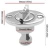 Stainless Steel Bung Hole Rubber Material Boat Drainage Drainage System Drain Plug  Dinghy Boat