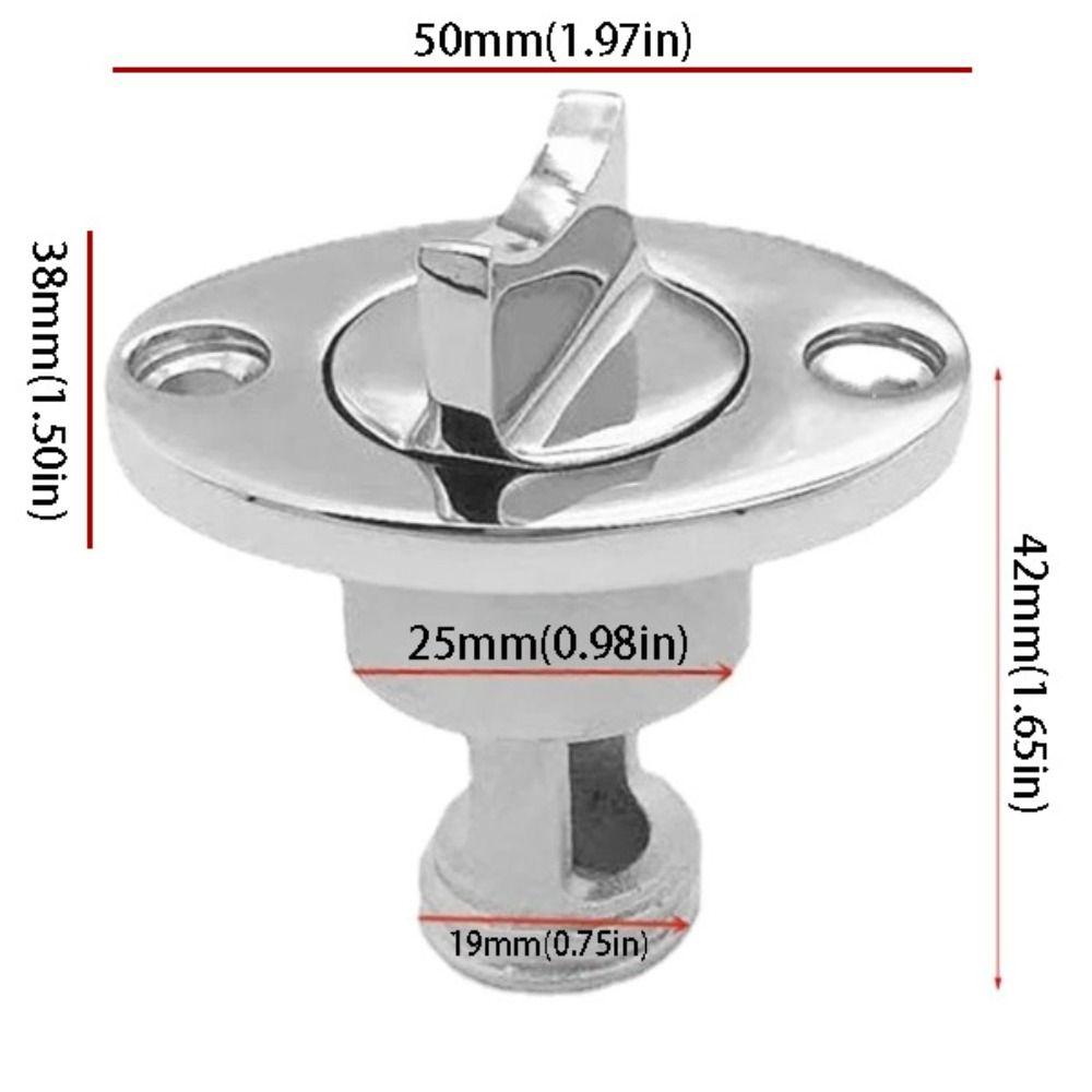 Stainless Steel Bung Hole Rubber Material Boat Drainage Drainage System Drain Plug Dinghy Boat