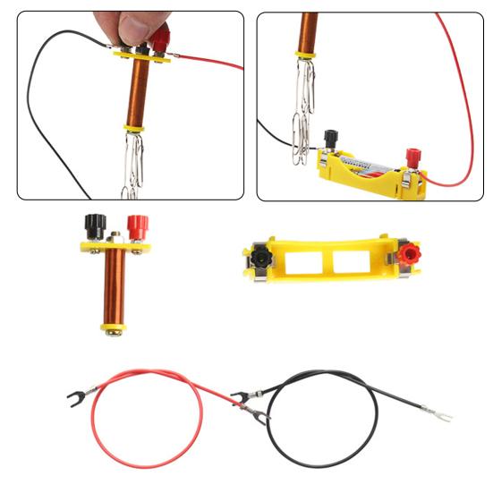 Electromagnetic Magnet Toy Magnetic Physical Metal Science Electromagnetic Magnet Lab Model Kit for Student