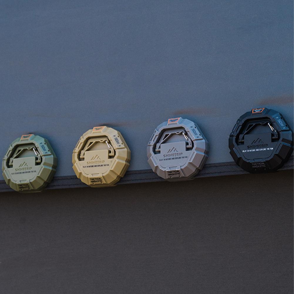 Strong Magnetic Suction Buckle Multi-functional Magnetic Suction Tent Outdoor Buckle Magnet Clip Hanger Buckle Camping Tool