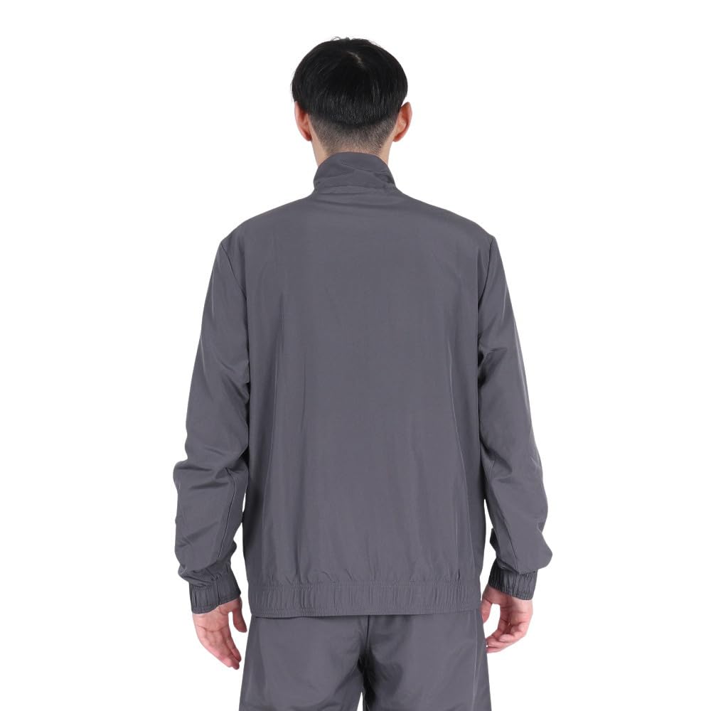 Puma Sports Jersey Top and Bottom Mesh Woven Color Block Suit 684143 24 Color Galactic Gray Set, Lining, Men's Fall/Winter (69)