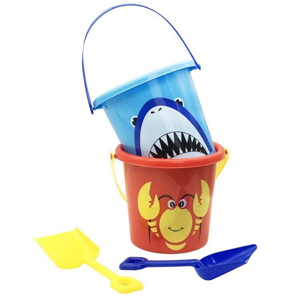 Bath Toys Outdoor Supplies Sand Bucket Suit Toddler Beach Toys Digging Sand Tools Sand Shovel Toys