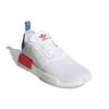 Adidas Originaler NMD_R1 Stoff Syntetisk Lær Sport Klassisk Sklisikker Slitesterk Lav Topp Livsstil Fritidssko Unisex sneaker Hvit Blå GW2504