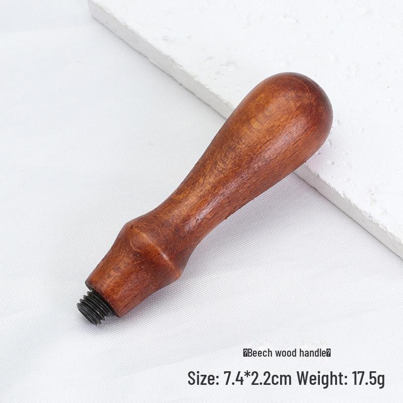 

Ручка из европейского бука с восковой печатью - набор из 8 предметов