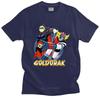 UFO Robot Goldorak Grendizer T Shirt Men Cotton Tshirt Urban Tees Short Sleeved Actarus Goldrake Anime T-shirts Fitted Clothing