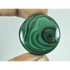 30X31X5MM Natural Green Malachite Round Shape Cabochon Loose Gemstone 73Cts. G-263