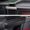 4pcs Carbon Fiber Style Car Inner Door Handles Cover Trim ABS Plastic For Ford F150 2015-2020 Super Cab/Extended Cab