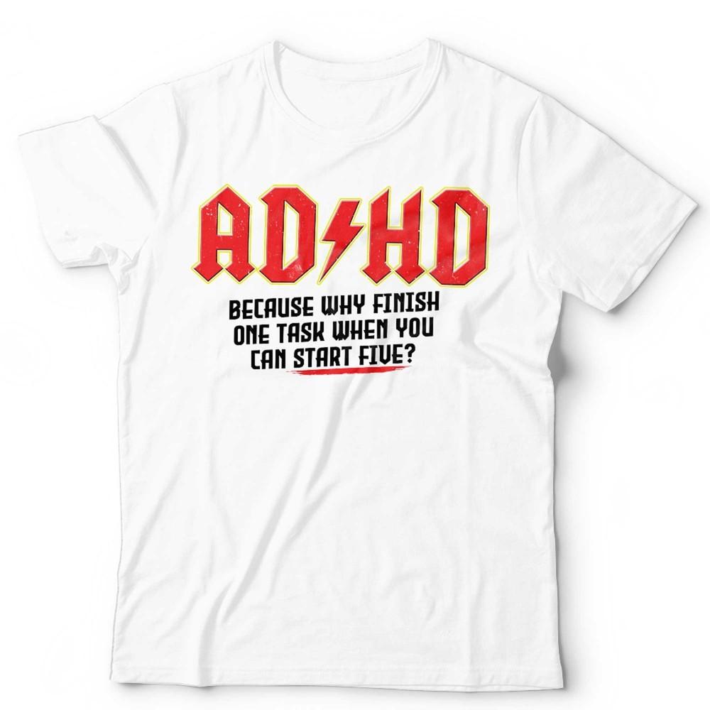 ADHD T Shirt Unisextal Health Awareness Unisex Kids & Ladies Funny Rock Biker
