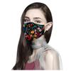 10PC Flower Print  for  Face Mask Disposable Earloop Mask