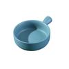 Internet Celebrity Nordic Style Household Ceramic Bowl Breakfast Ramen Bowl With Handle Large Baking Bowl Single Tableware Creative Personality