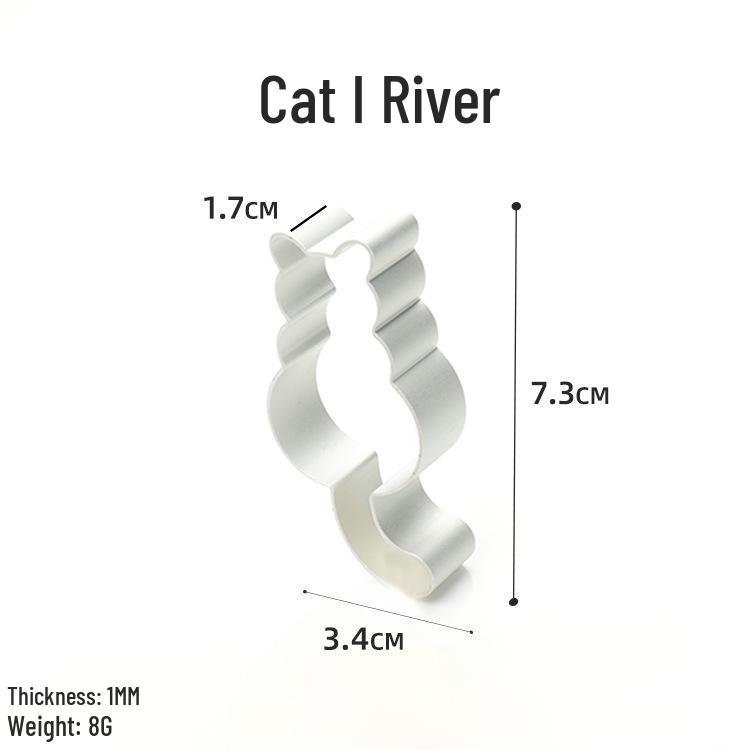 Keksform aus Aluminiumlegierung: Ananaskuchen, Weihnachten, & Ostern Ausstechform Backwerkzeug