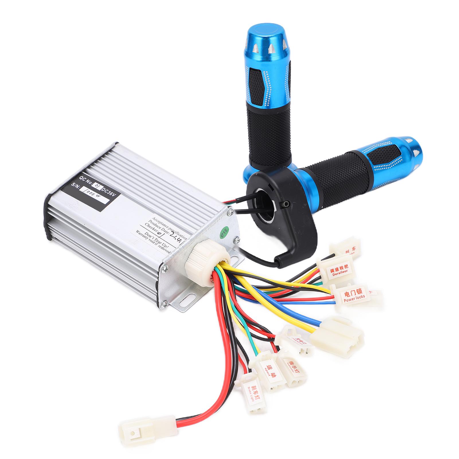 

Контроллер двигателя щетки для электрического велосипеда, дроссельная заслонка из алюминия и резины, аксессуары для велосипеда для скутеров 36 В