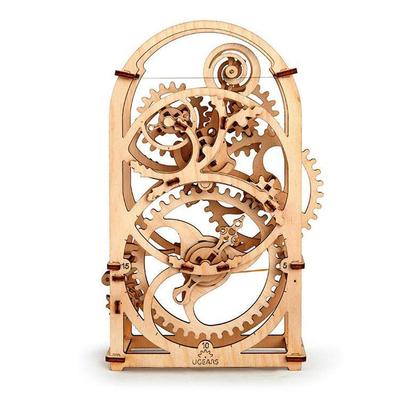 Ugears 20 Dakikalık Zamanlayıcı 70004 Ahşap Yapboz, 3D Yapboz, Tutkal veya Alet Gerektirmez, Taşınması Kolay
