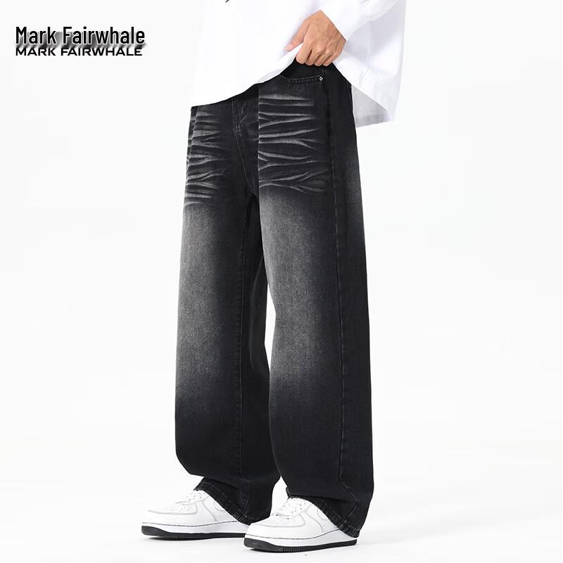 

Мужские джинсы прямого кроя в американском стиле хай-стрит ретро от Mark Fairwhale 2XL