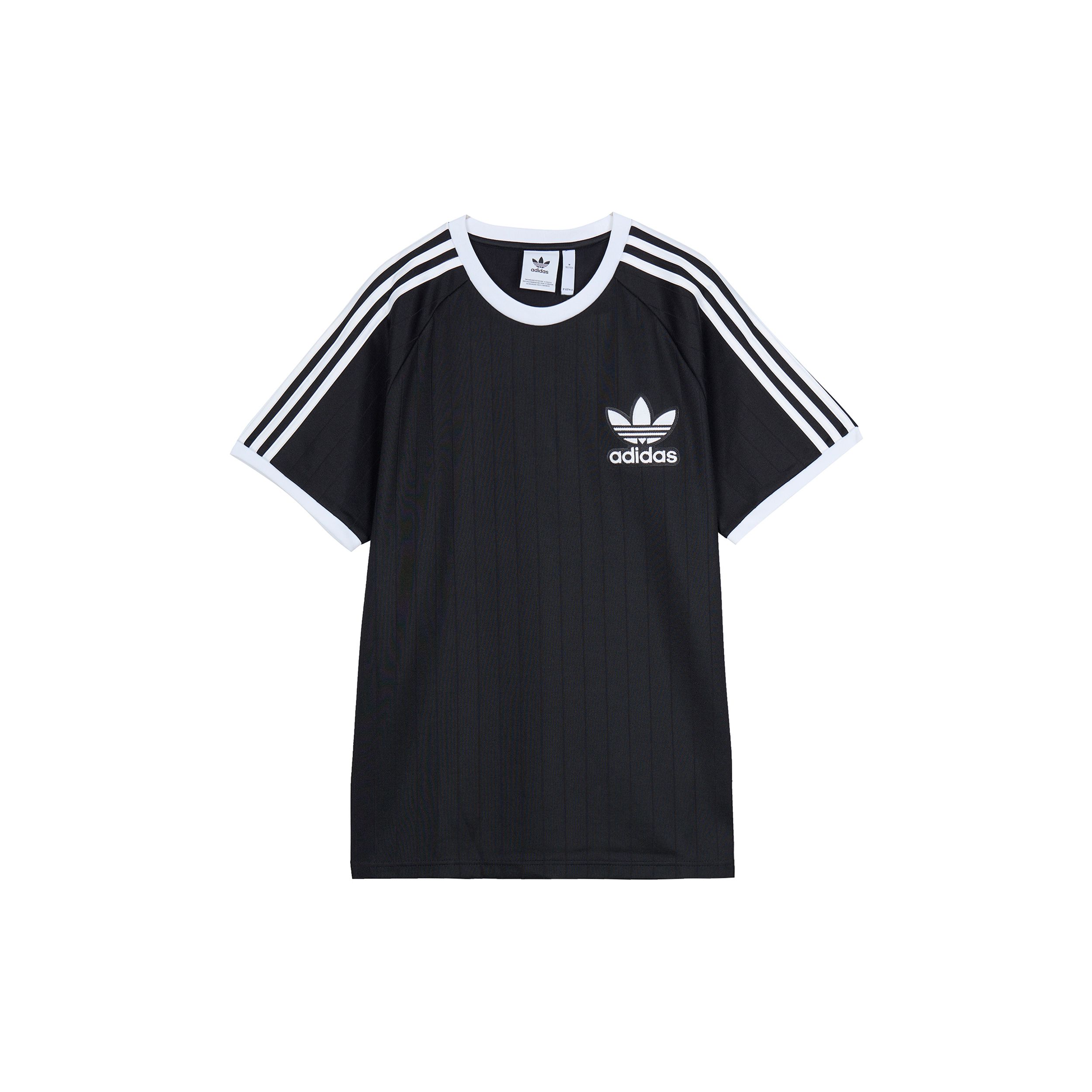 

Мужская бейсбольная футболка Adidas Originals Trefoil, черная DV1621 M