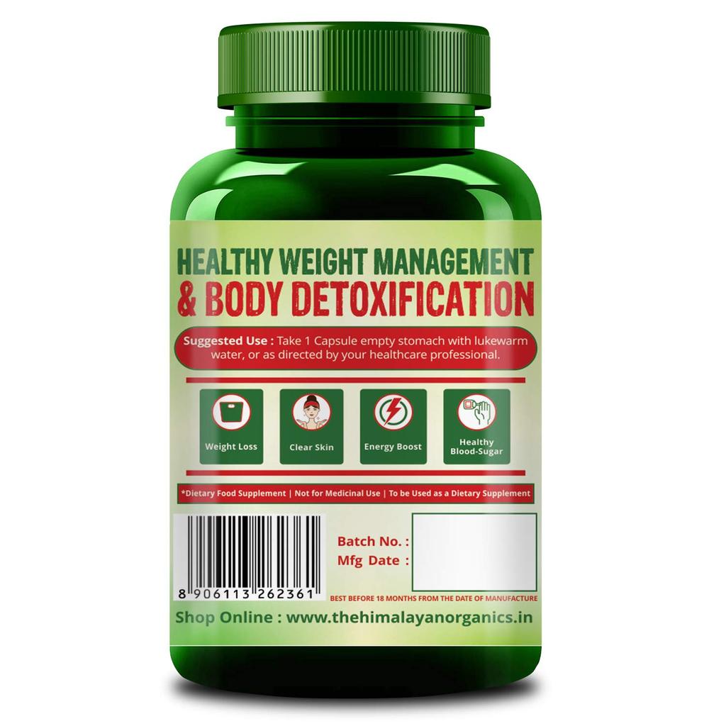 Ocet jabłkowy (90 kapsułek, 500 mg), Ocet jabłkowy, Himalayan Organics